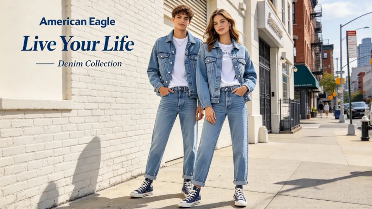 The American Eagle stock dropped by 11%